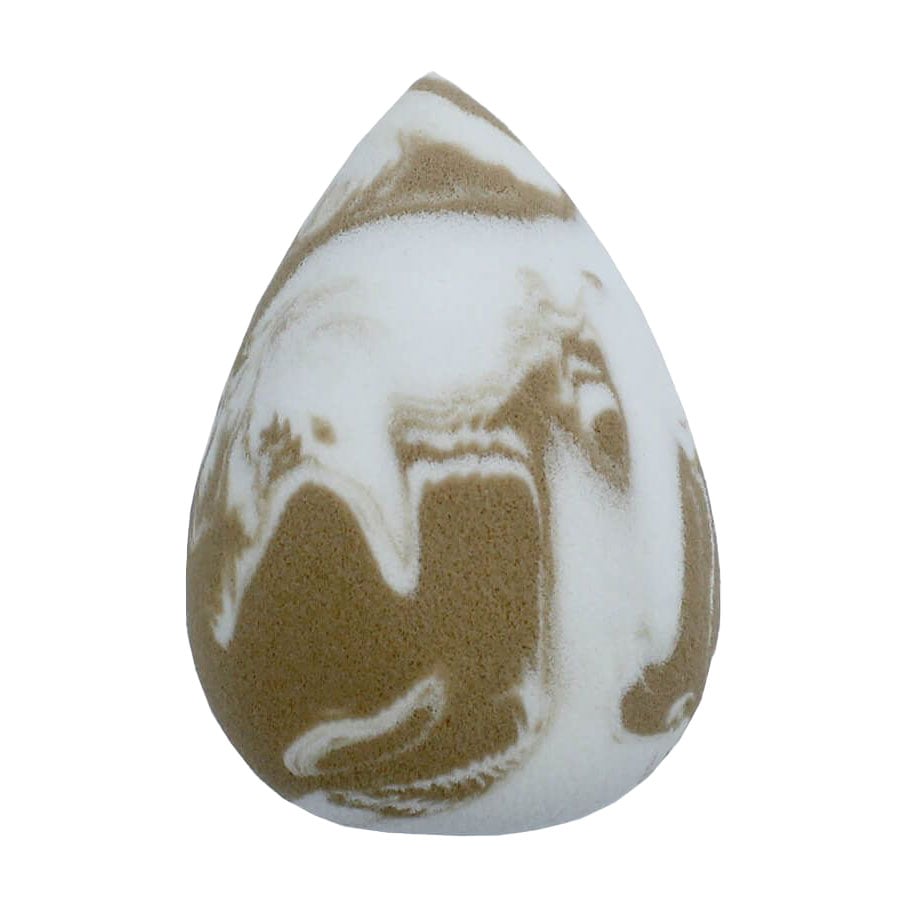 Губка для макіяжу SPL Beautyblender біло-коричнева (96474)